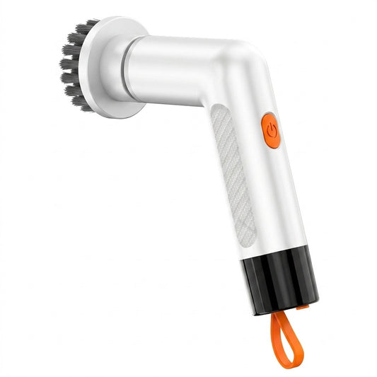 5-in-1 Electric Cleaning Brush – Rechargeable Power Scrubber with 5 Replaceable Brush Heads for Kitchen, Bathroom & Tile Cleaning