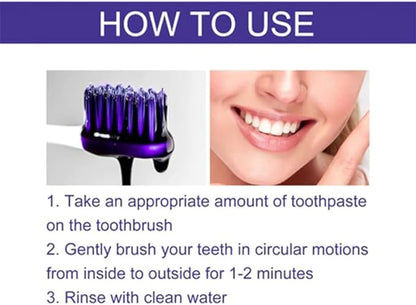 Purple Corrector Toothpaste - Whiten Teeth in 7 Days! 🦷💜