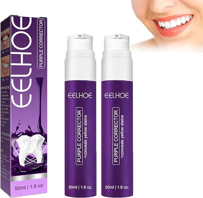 Purple Corrector Toothpaste - Whiten Teeth in 7 Days! 🦷💜
